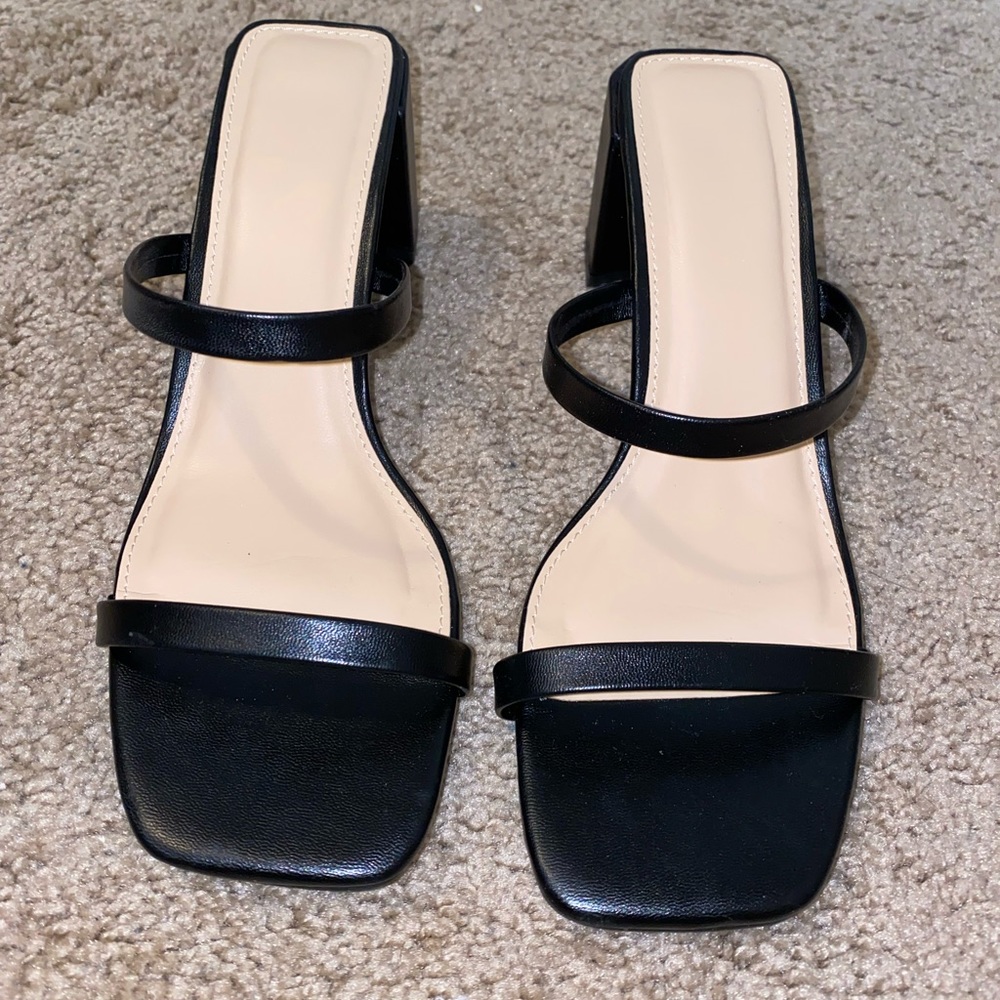 Black heels